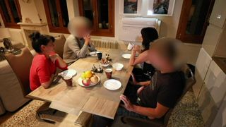 ALEXANDRA WETT in 18 YEARS OLD! Deflowered at dinner