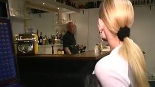Belgian Blonde Fucks Dutch Bartender