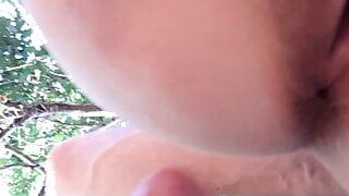 Best standing hairy anal ever in the site of Carnac, not sure she liked it