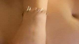 Blonde wife is cumming hard