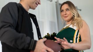 Cheerleader and the QB