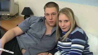 Claudia 18 years old – her first HC video