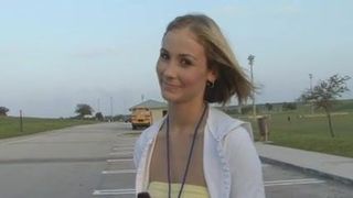 Cute Blonde Soccer Mom