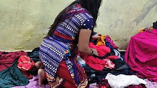 Gav se ahi kamwali Bai ko kam karne wale ladake choda