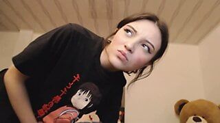 Girl just turned 18 years old, angelic face and vagina