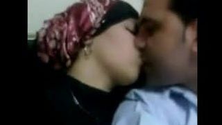 hijab lost after fucked her underwear to wear