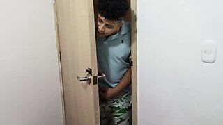 I CAUGHT MY STEPBROTHER SPYING ON ME WHILE I’M HOT (PART 1)