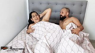 I felt scared at night and wanted to sleep with my whore stepmother