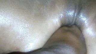 Me fingering my wife’s pussy