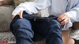 msmollyc I CAUGHT HER MASTURBATING AND IT END WITH HOT BLOWJOB