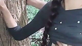 My best Friend bangs My Step Sister In the Forest