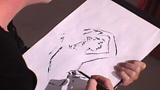 Phoenix Ray is a busty blonde who gets cum on her tits