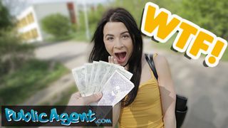 Public Agent – A Pervert spies of a babe taking a piss with his drone and fucks her pussy