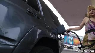 Slutty Old Granny takes Young Cock POV Hotel Fuck.