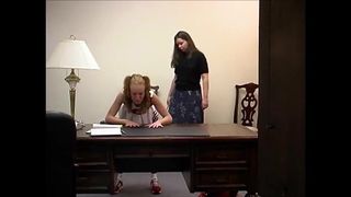 Spanked 2 cheerleaders