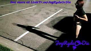 Teen College Girl Showing Off Rave Outfit