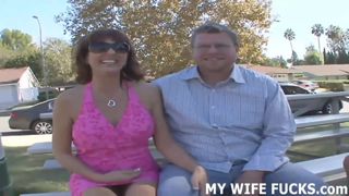 Thank you for letting me ride his big cock honey