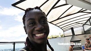 The darkest Brazilian i have ever seen, Fernanda Chocolatte, fucked by Jeff Black