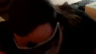 After dinner blow job