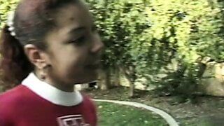 Babe gets her cunt licked before sucking guy’s dong