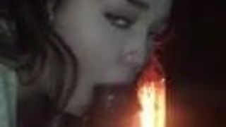 Blackjob by a white chick