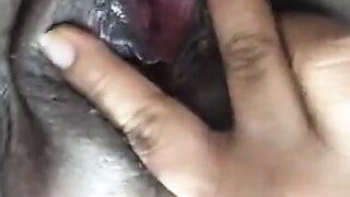 Chinese chubby woman fingering to orgasm
