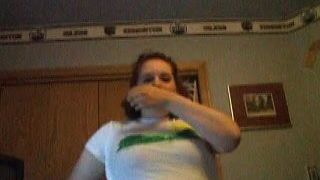 cute chubs blows and swallows cum