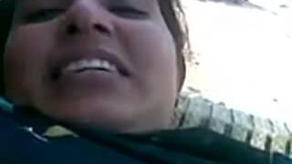 Desi Beautiful Muslim Step Mom Big BOOBS fucked by neighbour