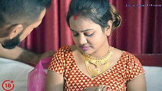 DESI BHABI’S ROMANCE IN HER WEDDING NIGHT