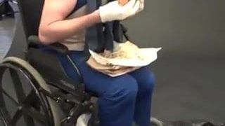 extreme fetish – sonic in a wheelchair eating a chili