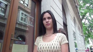 GERMAN SCOUT – 18yr OLD SMALL TEEN SEDUCE TO FUCK AT CASTING