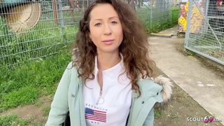 GERMAN SCOUT – TEEN JULIA HAS ANAL SEX AT REAL STREET CASTING