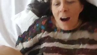 Hot MILF enjoying young cock