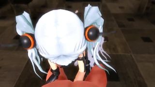 MMD Sex – Alice dominates you POV.