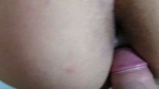 My friend’s girlfriend came to my house and I fucked her ass