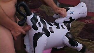 Nasty dude got walked in on while cheating by curious blonde teen