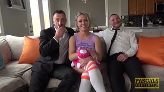 PASCALSSUBSLUTS – Busty MILF ass hammered and pussy toyed