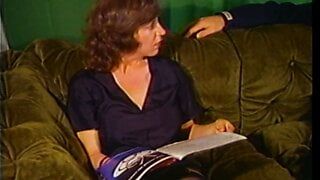 Randy female parent has her tight cunt waxed and her face creamed