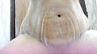 school  indian Desi girl bathing at home homemade