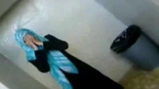 Sexy Arab College Student Reveals Her Assets To BF