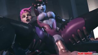 Sexy ass Widowmaker sex compilation