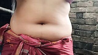 Sexy girl bathing and masturbating.