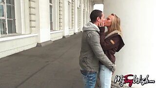 After promenade gal is in the mood for anal sex with her BF