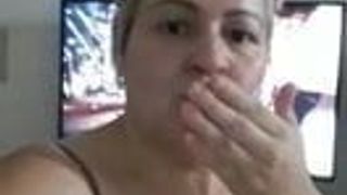 Ane Maria Marques making video for me 4