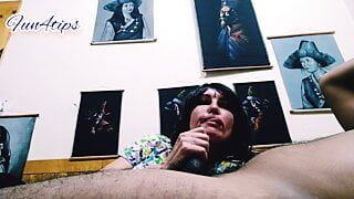 Beautiful Lady Slave Sub.