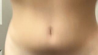 Bouncing Around Moaning after shower