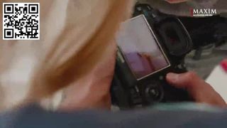 Bulgarian blonde stunner strips out of lingerie