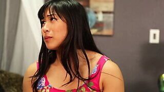 Busty Asian Lea Hart, Mia Li are lesbian lovers