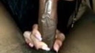 Colombiana mamando verga