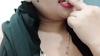 Cowgirl fingering her big pussy part 2